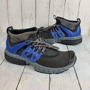 Vintage Nike Air Presto Roam 2002 Men's XXS 3-5 Gray Blue Sneakers Shoes